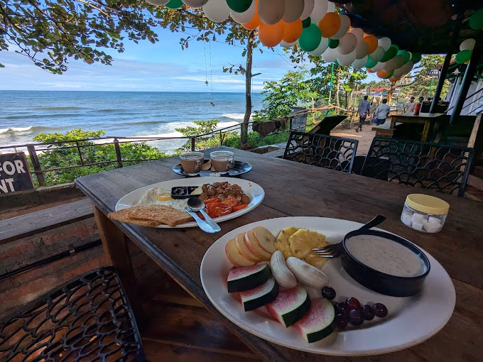 Gods Own Country Kitchen a food spotin souoth clif varkala